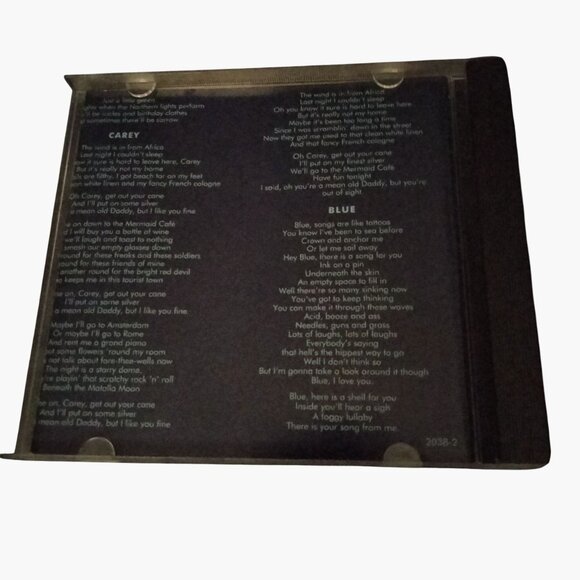 Joni Mitchell Blue CD Album Reprise Records - Picture 3 of 5